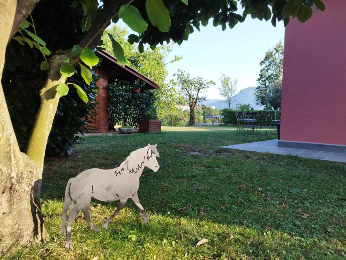 La Casina Villa Barga Bagian luar foto