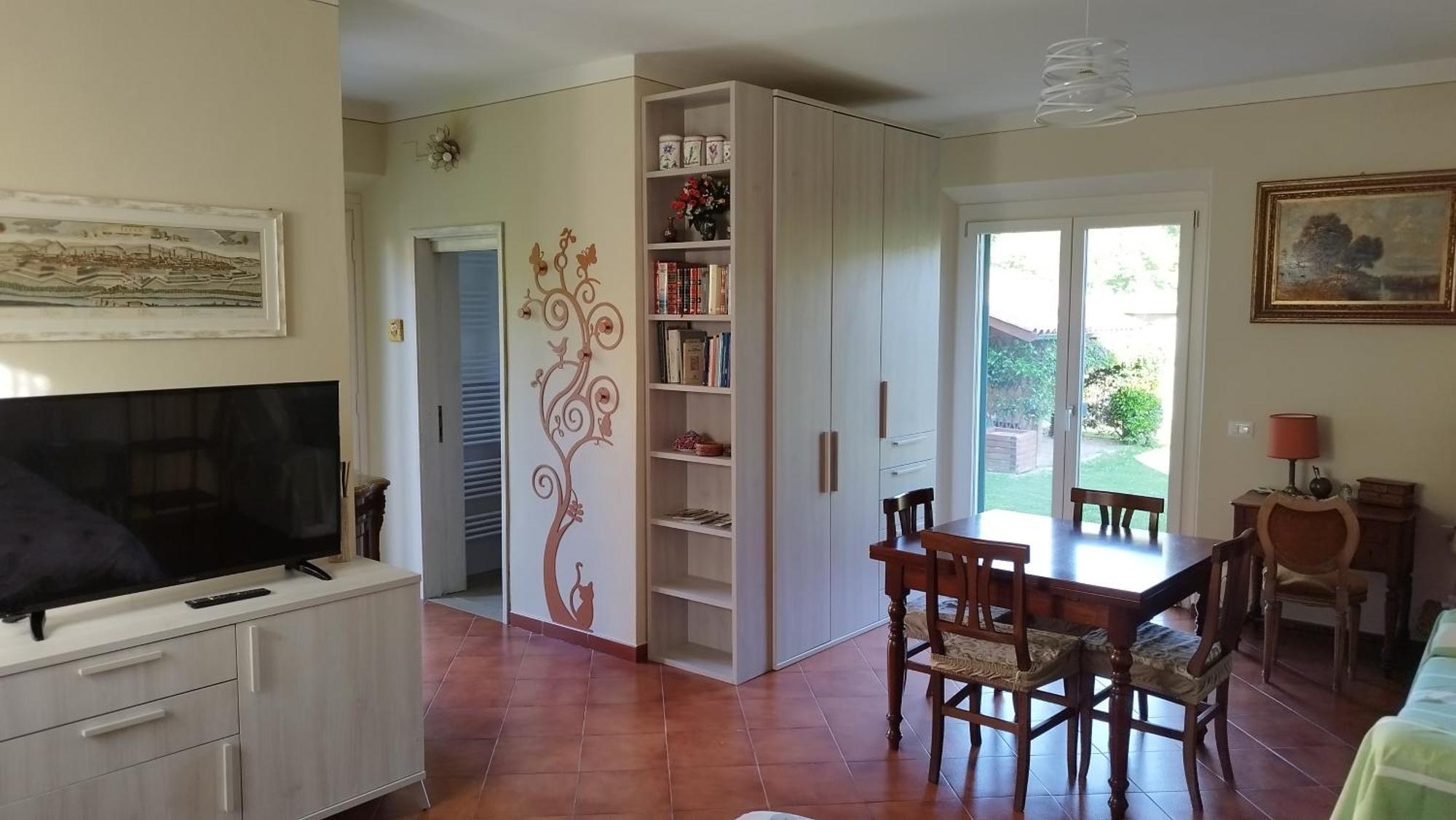 La Casina Villa Barga Bagian luar foto